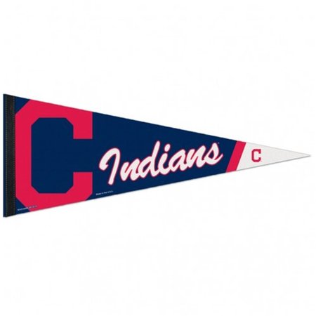 WINCRAFT Cleveland Indians Pennant 12x30 Premium Style 3208523126